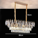 Axyaa Nordic Chandeliers for Dining Room - Modern Hanging Pendant Light Fixture