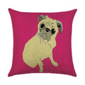 Axyaa Cartoon Dog Linen Pillowcase 45*45cm