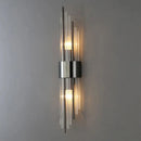 Axya Luxury Crystal Glass Wall Lamp - Gold Sconce Light for Modern Bedroom & Corridor