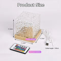 Axyaa Ocean Wave RGB Wood Pattern Dynamic Light for Home and Bar