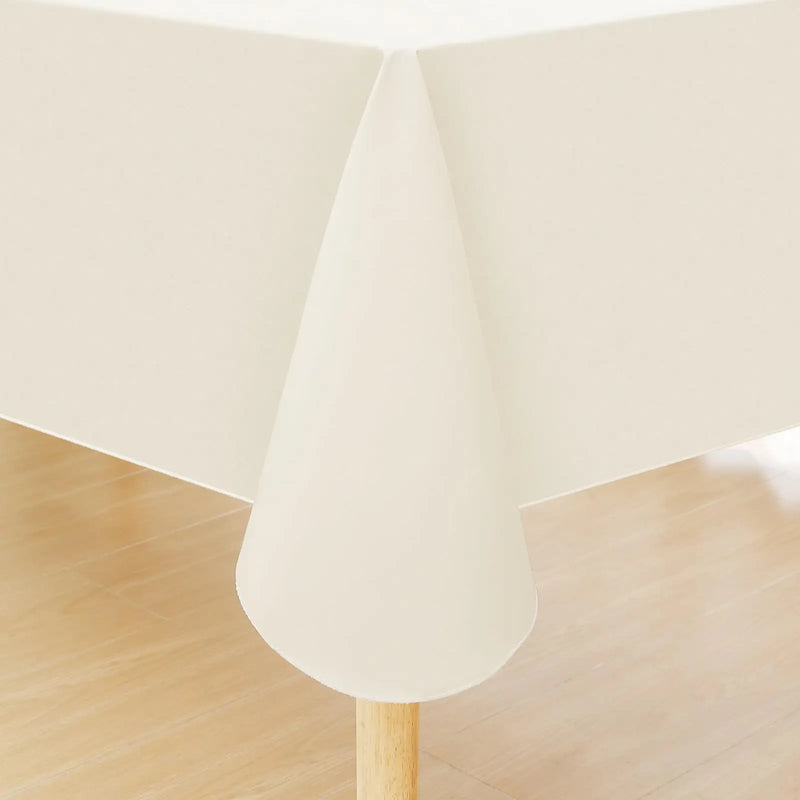 Axyaa Waterproof Vinyl Tablecloth: Stylish & Practical Table Cover for Home & Restaurant