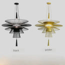 Axyaa Nordic Luxury Iron Pendant LED Chandelier for Living Room, Restaurant, Bar, Villa, Staircase