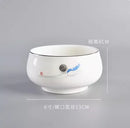 Axyaa Ceramic Large Soup Rice Salad Noodle Vegetable Bowl Hotel Household Tableware