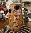 Axyaa Luxury Klimt Kiss Ceramic Vase: Creative European Design for Wedding Decor
