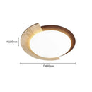 Axyaa LED Ceiling Light: Modern Japanese Wabi Sabi Home Decor for Warm, Personalized Spaces
