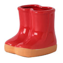 Axyaa Cartoon Boots Flower Pot | Crude Pottery Garden Vase for Floral Arrangements
