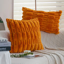 Axyaa Soft Plush Cushion Cover for Living Room Sofa Bedroom