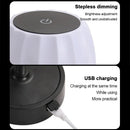 Axyaa Wireless Touch Table Lamp | Adjustable Height Rechargeable Night Light