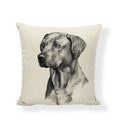 Axyaa Cute Animal Painted Cushion Covers for Home Decor and Gifts
