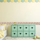 Axyaa Self-Adhesive Mosaic Wall Borders: Waterproof, Modern Decor for Bathroom & Kitchen