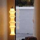 Axyaa Nordic Silk LED Floor Lamp - Minimalist Natural Home Decor for Living Room