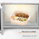 Axyaa Insulated Bento Lunch Box & Tableware Set: Microwavable, Leakproof for Adults & Kids