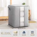 Axyaa Duvet Blanket Storage Bag: Big Capacity Clothing Organizer for Home Wardrobe
