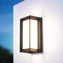 Axyaa LED Motion Sensor Outdoor Wall Lamp - Modern Garden Decoration