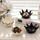 Axya Crown Ceramic Jewelry Storage Tray