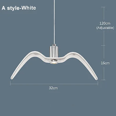 Axyaa Bird LED Pendant Chandelier for Living Room, Bedroom, Bar Lighting