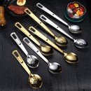 Axyaa Long Handle Soup Spoon Ladle Colander Tableware Kitchen Utensils