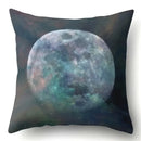 Axyaa Galaxy Print Pillowcase - Decorative Polyester Cushion Cover for Home Sofa