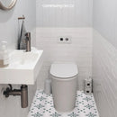 Axyaa Vinyl Non-Slip Floor Tile Sticker Waterproof 20cm x 20cm