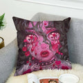 Axyaa Decorative Pillow Covers for Home Bed Car 45*45 Cushion Cases