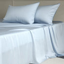 Axyaa Mulberry Silk Luxury Bed Sheet Set - 4/6pcs Bedroom Bedding King Queen Double Single