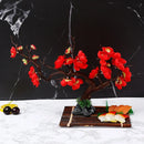 Axya Sakura Sushi Boat Tray Dosh - Peach Blossom Decorative Flower Plants