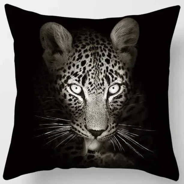 Axyaa African Lion Digital Print Pillowcase Decorative Cover