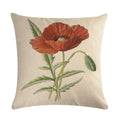 Axyaa Nordic Printed Cotton Linen Pillowcase for Home Office Decor 45*45cm