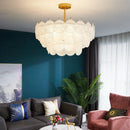 Axyaa Crystal Chandelier: French-style Light Luxury for Modern Living Room, Dining Room & Hall