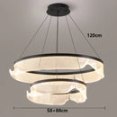 Axyaa Modern Home Decor LED Pendant Light Chandeliers for Living Room Dining Room