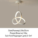 Axyaa LED Modern Ceiling Chandelier for Home Lighting, 110-220V