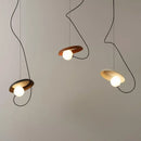 Axyaa 3D Floating Ball Chandelier - Nordic Retro Pendant Light for Living Room