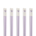 Axyaa Colorful Hearts Chopsticks Set - Non-Slip Reusable Japanese Sushi Kitchen Tools