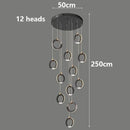 Axyaa LED Pendant Light Chandeliers for Living Room, Modern Indoor Staircase Lighting