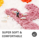 Axyaa Microfiber Non-Slip Kids Bathroom Rug - Water Absorbent, Cute Design