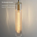 Axyaa Crystal Bedroom Chandelier - Elegant Pendant Light for Master Bedroom & Dining Room