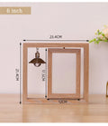 Axyaa Rotating Wooden Photo Frames for Personalized Couples Gifts