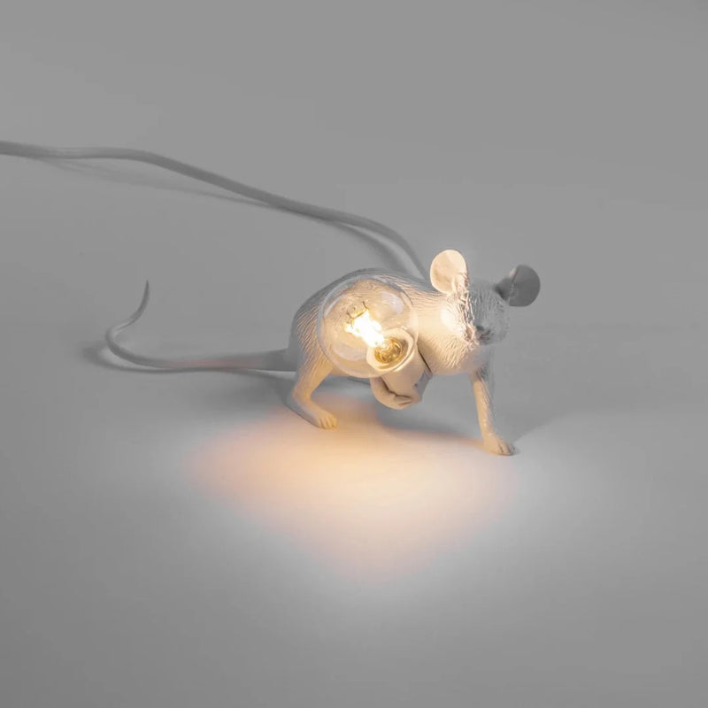 Axyaa Nordic Mouse Lamp LED Night Light for Home Room Decor