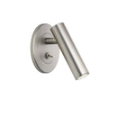 Axyaa Black Copper LED Wall Light with Switch for Hotel Room Bedhead Reading