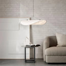 Axyaa Art Silk Sailboat Pendant Light: Wabi Sabi Minimalist Design