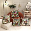 Axyaa Christmas Nutcracker LED Light Luminous Pillowcase for Festive Home Decor & Gifting