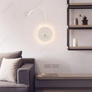 Axyaa Adjustable Angle Wall Light with USB Charging Port - Bedroom & Corridor Decor