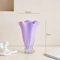 Cabbage Shape Vase for Roses and Lilies - Axyaa Home Decor Ornament