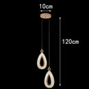 Axyaa Modern LED Pendant Light Chandeliers for Living Room Dining Room Indoor Lighting