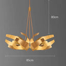 Axyaa Modern LED Pendant Chandeliers for Living and Dining Room Lighting