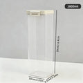 Axyaa Plastic Food Storage Container with Handle and Sealed Lid