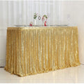 Axyaa Glitter Table Skirt for Events & Parties
