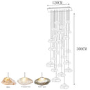 Axyaa Living Room & Staircase Chandelier, Indoor Lighting Fixtures, Ceiling Lights