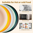 Axyaa Eco-Friendly Wheat Straw Tableware Set - Plate, Dish, Bowl, Cup