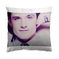 Axyaa Whistle Edit Josh Hutcherson Meme Throw Pillow Cover 18'' x 18''